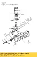 T1110301, Triumph, boulon de bielle m8 x 0,75 x 42 triumph adventurer > 71698 america carbs bonneville & bonneville t100 carbs daytona 750/1000 daytona1200, 900 & super iii legend tt rocket iii touring rocket iii, classic & roadster scrambler carb speed triple (carbs) speed triple 141872 &g, Nouveau