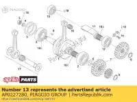 AP0227280, Piaggio Group, Arruela de pressão aprilia  af af1 classic classic 610 etx mx pegaso rotax 122 rotax 123 rs rx rx sx 125 1990 1991 1992 1993 1994 1995 1996 1997 1998 1999 2000 2001 2002 2003 2004 2005 2006 2007 2008 2009 2010, Novo