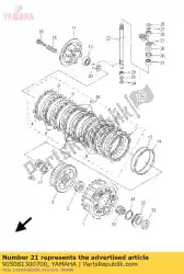 Qui puoi ordinare primavera, torsione da Yamaha , con numero parte 905081300700: