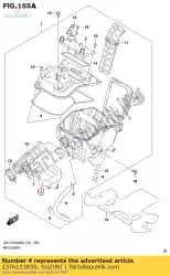 Qui puoi ordinare risonatore da Suzuki , con numero parte 1376123K00: