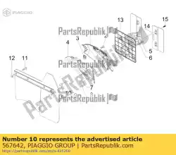 Qui puoi ordinare rivetto da Piaggio Group , con numero parte 567642: