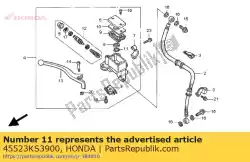 Qui puoi ordinare nessuna descrizione disponibile al momento da Honda , con numero parte 45523KS3900: