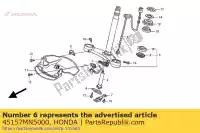 45157MN5000, Honda, clamper, l fr brk honda gl goldwing se  valkyrie f6c gold wing interstate i aspencade a gl1500 gl1500se gl1500a 1500 , Nouveau