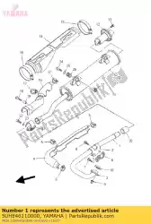 geen beschrijving beschikbaar van Yamaha, met onderdeel nummer 5UHE46110000, bestel je hier online: