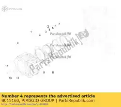 Aquí puede pedir anillo rascador de aceite Ø 75x1. 2 de Piaggio Group , con el número de pieza B015160: