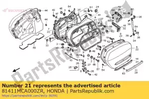 Honda 81411MCA000ZR corpo, l. bisaccia * nha27 - Il fondo