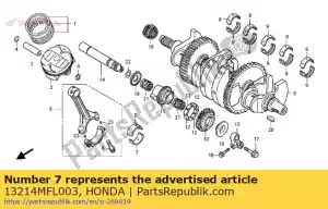 Honda 13214MFL003 bearing a, connecting rod - Bottom side
