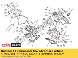 Aprilia AP9150181, Temp. czujnik h2o, OEM: Aprilia AP9150181