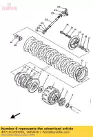 4H7163700000, Yamaha, capo della frizione assy yamaha fz xj 600, Nuovo