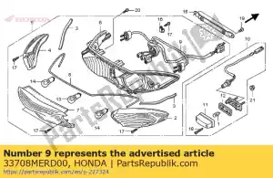 Honda 33708MERD00 snoer comp., rr. combinati - Onderkant