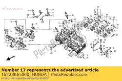 Aqui você pode pedir o banda, isolador em Honda , com o número da peça 16223KS5000: