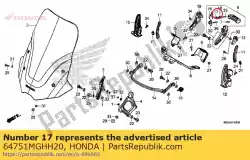 Tutaj możesz zamówić uchwyt ko? Nierza od Honda , z numerem części 64751MGHH20:
