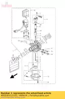 4B0E4D010100, Yamaha, carburetor assy 1 yamaha ns 50 2013 2014 2015 2016, New