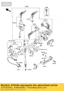 kawasaki 270165081 lock-assy, ??nap?d compu en450-a1 - Dół