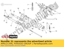 Aprilia AP8121396, Element dystansowy korbowodu, OEM: Aprilia AP8121396