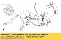 19310MBB000, Honda, comp. custodia, termostato honda vtr  sp2 fire storm f xl varadero v sp1 vtr1000f xl1000v 1000 , Nuovo