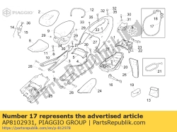 Aprilia AP8102931, Cabo de bloqueio de capacete, OEM: Aprilia AP8102931