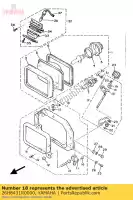 26H8431R0000, Yamaha, verblijf, setting yamaha xvz xvztd venture royal 1300 12 13, Nieuw