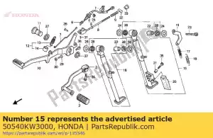 Honda 50540KW3000 bar assy., lado st - Lado inferior