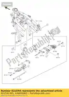 921541385, Kawasaki, parafuso kawasaki z  sl ninja krt edition bx250 a abs br250 f b e z250sl 250sl 250 , Novo