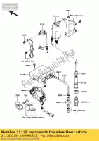 21130019, Kawasaki, bujía kawasaki zg voyager b xii zg1200 b1 1200 , Nuevo