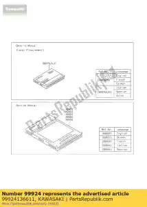 Kawasaki 99924136611 service manual,vn900bff - Bottom side