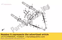 14751MN4004, Honda, spg, klep buiten honda cbr  f cbr600f 600 , Nieuw