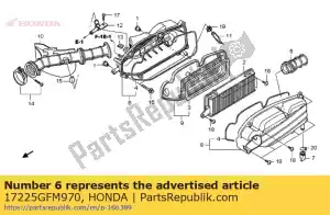 honda 17225GFM970 geen beschrijving beschikbaar op dit moment - Onderkant