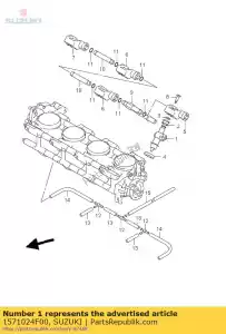 suzuki 1571024F00 zespó? wtryskiwacza - Dół