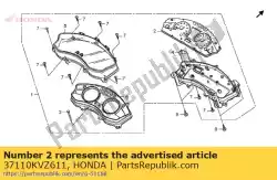 Ici, vous pouvez commander le comp mètre, peigne auprès de Honda , avec le numéro de pièce 37110KVZ611: