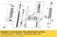 51402KA3831, Honda, no description available at the moment honda cr 125 1985, New