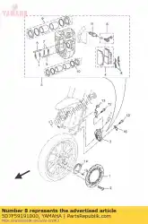 Tutaj możesz zamówić podk? Adka podporowa od Yamaha , z numerem części 5D7F59191000: