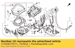 Ici, vous pouvez commander le circuit assy. (horloge) auprès de Honda , avec le numéro de pièce 37460KTF671: