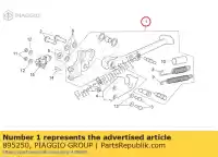 895250, Piaggio Group, Stoisko kpl. aprilia  rsv rsv4 rsv4 1100 racing factory abs rsv4 tuono tuono zd4ke000 zd4kea00 zd4kea00, zd4kewa zd4keb00 zd4keua1 zd4rkl00zd4rkl01 1000 1100 2009 2010 2011 2012 2013 2014 2015 2016 2017 2018 2019 2020 2021, Nowy