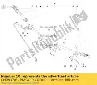 CM083703, Piaggio Group, botão piaggio liberty rp8m89100, rp8ma4100 rp8m89130, rp8ma4110, rp8ma4111 rp8m89200, rp8ma4200 rp8m89200, rp8ma430 zapc49200 zapm898g 50 125 150 2009 2015 2016 2017 2018 2019 2020 2021 2022, Novo