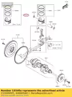 133400005, Kawasaki, 01 motor a pistão, o / s, 0. kawasaki  1000 2017 2018 2019 2020 2021, Novo