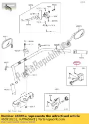 housing-ass-control vn900bbf van Kawasaki, met onderdeel nummer 460910231, bestel je hier online: