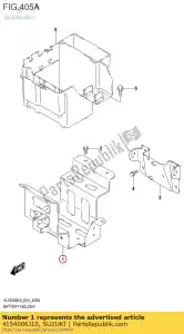 suzuki 4154006J10 holder,battery - Bottom side