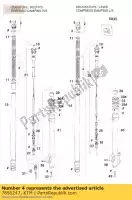 7850247, KTM, veerset 4,2 n / mm ktm egs exc mxc sx 125 200 1997 1998 1999, Nieuw