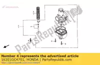 16201GC4701, Honda, chorro de aguja honda cr  r r2 cr80r cr80r2 80 , Nuevo