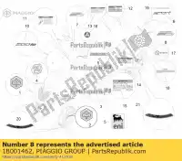 1B001462, Piaggio Group, tabliczka znamionowa mp3 piaggio mp mp3 350 maxi sport zapm860x, zapta10w zapm86100, zapm86101 zapm86200, zapm86202 zapta10x zapta1100, zapta19l zapta1200 zapta1200, zapta1201 zapta1202 zapta1202, zapta1204 zapta130 zapta2100 zaptd1102,  zaptd120 zaptd2100 300 350 400 500 2014 20, Nowy