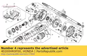 honda 40200HR0F00 wa? komp., rr. ?mig?o - Dół