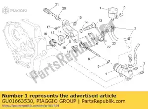 Piaggio Group GU01663530 anklms bremsen - Il fondo