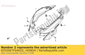 Honda 83550KTF640ZE set illust * r302m * - Onderkant