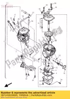 3EF1490J0000, Yamaha, needle set yamaha xv virago 1100, New