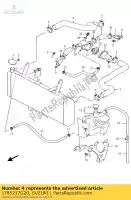 1785217G20, Suzuki, tuyau, radiateur o suzuki sv  s sa u su a sua ua sf sv650nsnasa sv650sa sv650s 650 , Nouveau