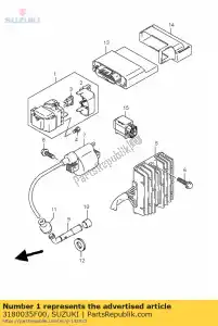 Suzuki 3180035F00 zespó? przeka?nika, gwiazda - Dół