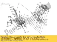 GU30036101, Piaggio Group, la soupape d'échappement moto-guzzi daytona daytona racing daytona rs v 1000 1992 1996 1997, Nouveau