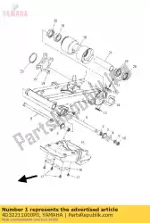 Ici, vous pouvez commander le bras arrière comp. Auprès de Yamaha , avec le numéro de pièce 4D32211000P0: