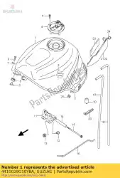 Qui puoi ordinare serbatoio completo, carburante ( da Suzuki , con numero parte 4410029G10YBA: